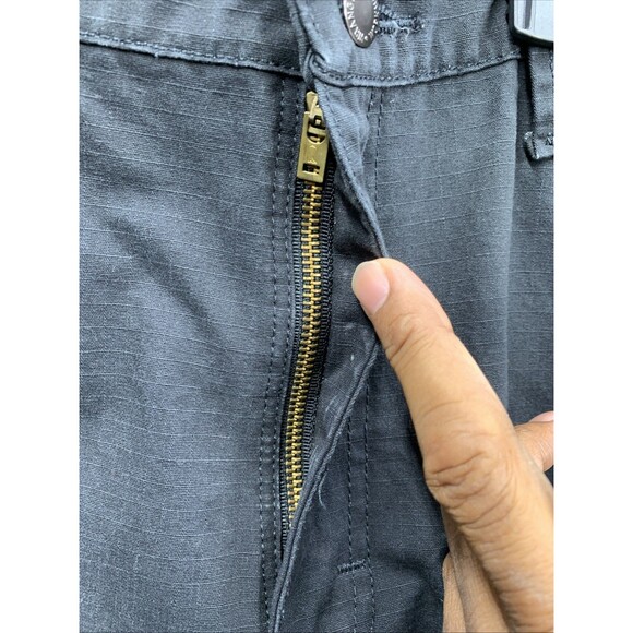 Wrangler RIGGS Workwear Mens Ripstop Ranger Cargo Pants Black Preloved Sz 38X30 - Picture 11 of 16